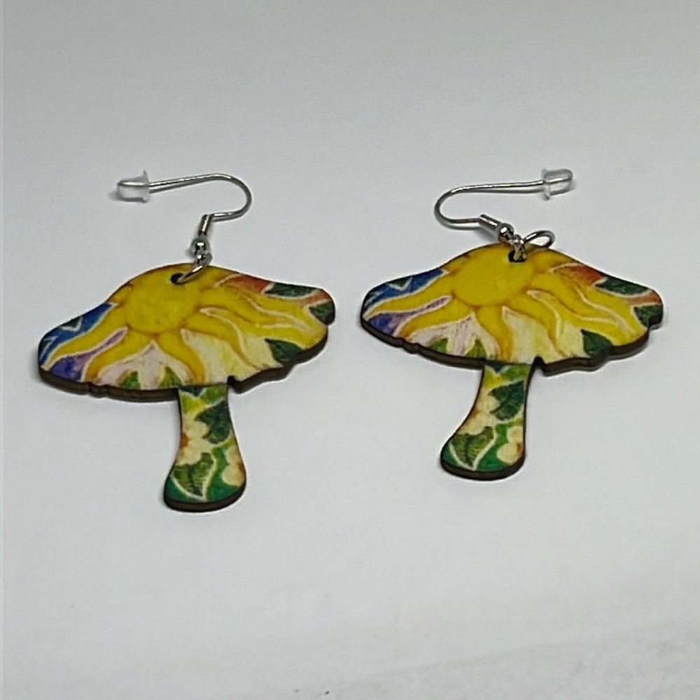 Earrings Mushroom‎